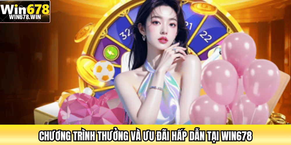 Chương trình thưởng và ưu đãi hấp dẫn tại WIN678