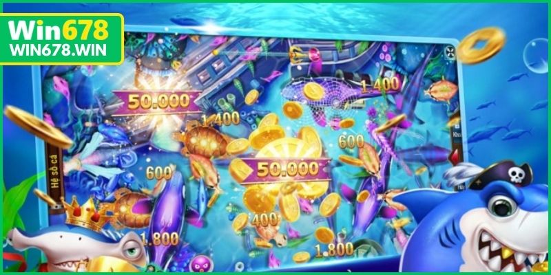 WIN678 hỗ trợ săn thưởng bắn cá trên đa dạng hệ điều hành