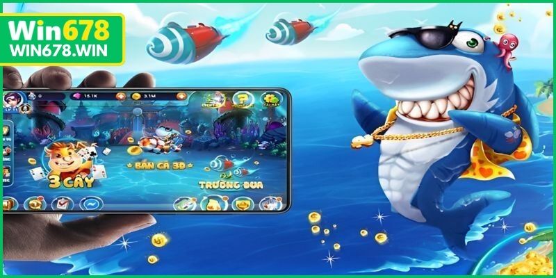 Bắn cá WIN678 đồ họa sống động, thưởng rõ ràng, trải nghiệm mượt.
